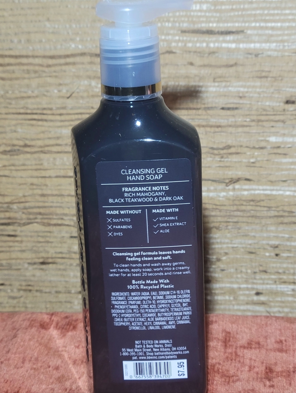 Mahogany Teakwood Bath & Body Works hand soap 3 - Picture 3 of 6